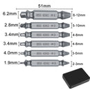 4/5/6 PCS Damaged Screw Extractor Drill Bit Set Stripped Easily Take Out Broken Screw Bolt Remover Extractor Demolition Tools