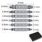 4/5/6 PCS Damaged Screw Extractor Drill Bit Set Stripped Easily Take Out Broken Screw Bolt Remover Extractor Demolition Tools