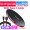 30W Qi Wireless Charger For iPhone 13 12 11 Pro Xs Max Mini X Xr Induction Fast Wireless Charging Pad For Samsung s8 s9 s10 note