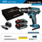 2 Speed Cordless Impact Drill 21V Electric Screwdriver Home Mini 1500 Mah 18650 Lithium Battery Wireless Rechargeable Hand Drill