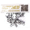 Wifreo 50PCS/bag Fly Fishing Snap Quick Change for Flies Hook Lures Stainless Steel Lock Black Fishing Snaps Lures Clip Link