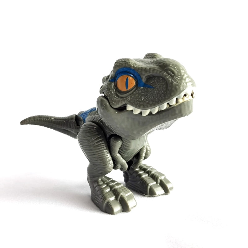 New 1pcs Fidget Finger Dinosaur Toy Gift Jurassic Tricky Tyrannosauru Park Model Interactive Biting Hand Creative Dinosaur Child