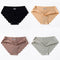 4 PCS/Lot Seamless Panties For Women Plain Panties Slip Silk Female Underwear Soft Thin Light Panti Culotte Femme Underpants