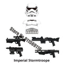 DISNEY ARC Clone Troopers Building Blocks LUKE Skywalker Mandalorians Boba Fett Palpatine Yoda R2D2 Bricks Action Figures Toys