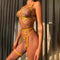 Ellolace Lingerie Sensual Lace Underwear Transparent Embroidery 3-Piece Garters Fancy Beautiful Short Skin Care Kits Intimate