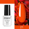 ROSALIND Nail Gel Polish Semi Permanent Polish All For Manicure Nails Art UV Hybrid Varnishes Gellak Base TOP Primer For Nails