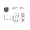 1PCS KCD1 Mini Black 3 Pin / 6 pin On/Off/On Rocker Switch AC 6A/250V10A/125V