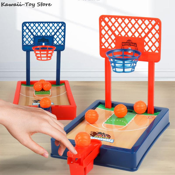 Hot Summer Desktop Board Game Basketball Finger Mini Shooting Machine Party Table Interactive Sport Games For Kids Adults