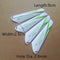 4pcs AB 9CM spare blades Fans Props for r/c mini helicopter rotor rc CH002 CH023  Drone Copter Toys Spare Parts Accessories