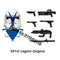 Disney Republic Commando Clone 501st Troopers Building Blocks Force 99 Scorch Sev Crosshair Wrecker Bricks Figures Toys