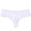 Meet&#39;r Women Sexy Lace Lingerie Temptation Low-waist Panties Embroidery Thong Transparent Hollow out Underwear Female G String