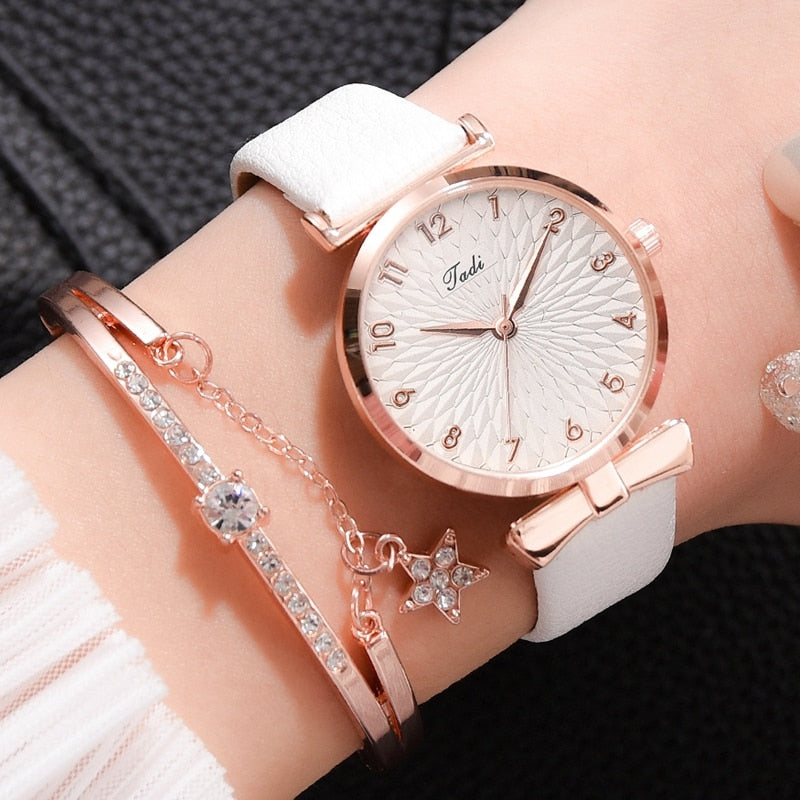 Luxury Women Bracelet Quartz Watches For Women Magnetic Watch Ladies Sports Dress Pink Dial Wrist Watch Clock Relogio Feminino