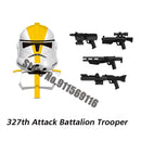 Disney 501st Clone Troopers Building Block Scout Republic Commando Appo Echo Cody Rex Jesse SEV Gree Kashyyyk Action Figures