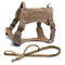 Tactical Dog Harness Pet Training Vest Dog Harness And Leash Set For Small Medium Big Dogs