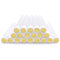20pc Reusable Eyebrow Brush Tube Leopard Serpentine Diamond Flask Mascara Wand Dust-proof Eyelash Extension Supplies Makeup Tool