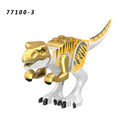 Jurassic Dinosaur Park Indominus Rex DIY Blocks Dinosaurs Tyrannosaurus Rex Tiny Models Building Block Kid Toys Animals Set Gift