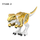 Jurassic Dinosaur Park Indominus Rex DIY Blocks Dinosaurs Tyrannosaurus Rex Tiny Models Building Block Kid Toys Animals Set Gift
