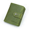 CONTACT&#39;S Genuine Leather RFID Vintage Wallet Men With Coin Pocket Short Wallets Small Zipper Walet With Card Holders Man Purse