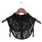 Fashion White Black Lace Fake Collar Blouse Vintage Detachable Shirt False Collar Lapel Blouse Top Women Clothes Accessories