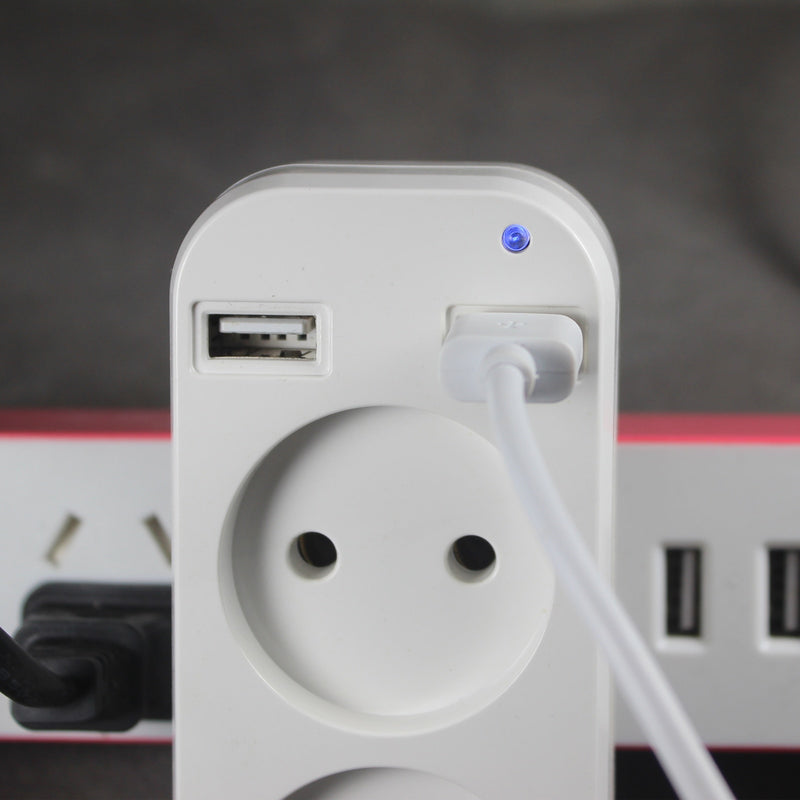 Wall USB plug adapter double Socket Outlet for phone charge Free shipping Double USB Port 5V 2A Usb electrique outlet usb  Z1-10