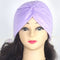 Fashion Muslim Turban Scarf For Women Islamic Inner Hijab Caps Twisted Arab wrap Head Wraps Musulman Turbante Mujer