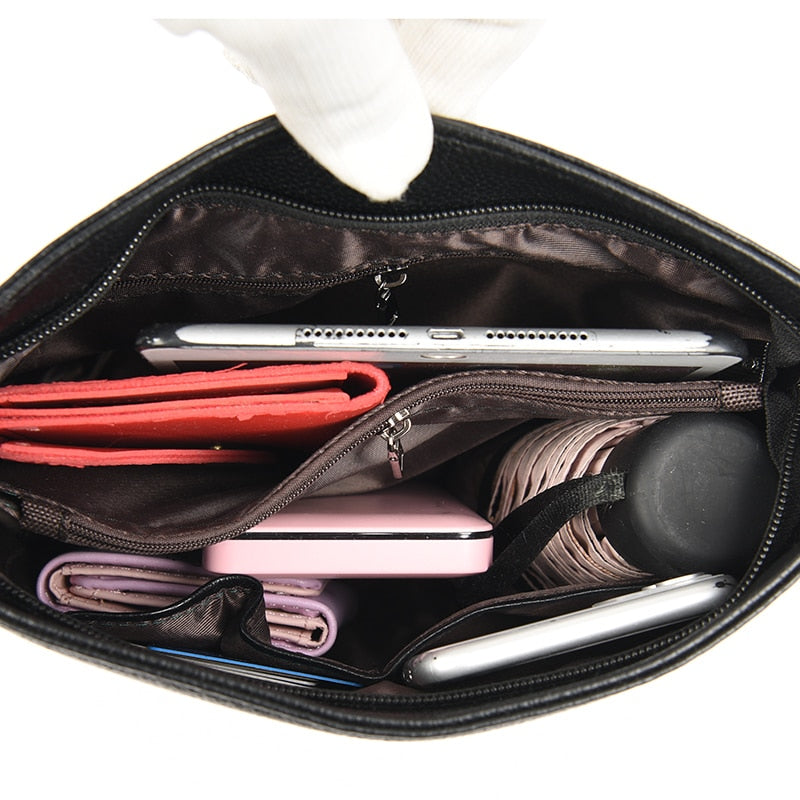 Soft Cowhide Crossbody Bags for Women 2021 Luxury Handbags Women Bags Designer Female Casual Hand Shoulder Bag bolsos de mujer