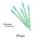 Disposable Eyelash Brush 25/50 Pcs Crystal Eye Brush Diamond Handle Mini Mascara Wands Brush Eyelash Extension Makeup Brush Set