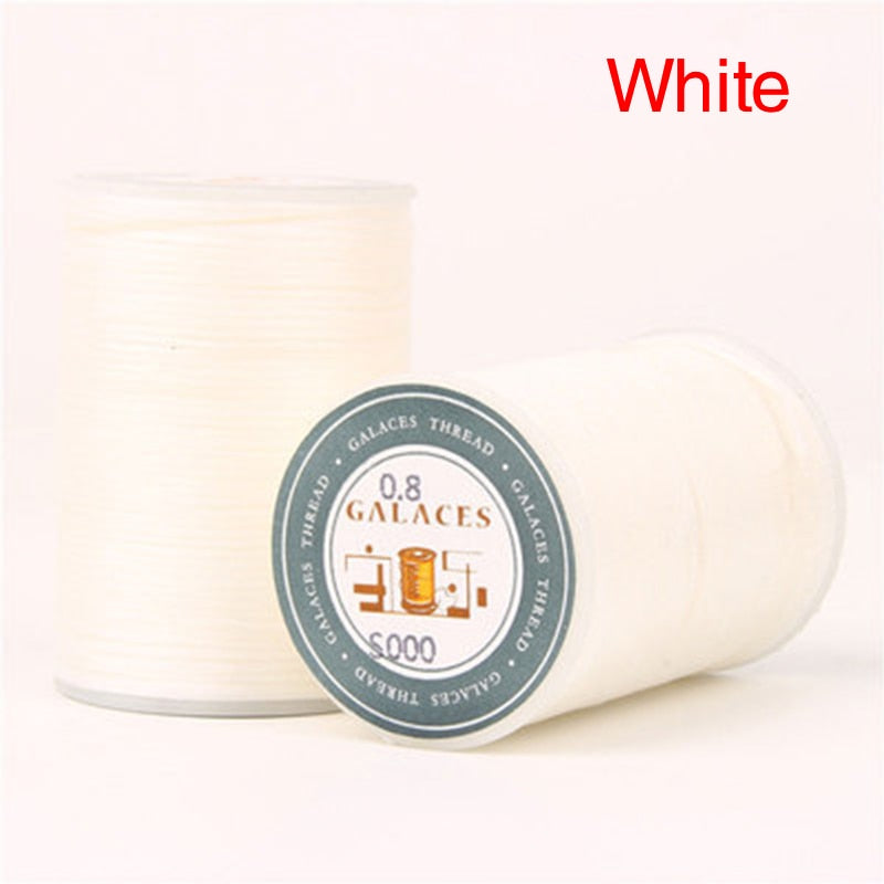0.8mm 90m Waxed Thread Repair Cord String Sewing Leather Hand Wax Stitching DIY Thread For Case Arts Crafts Handicraft Tool