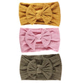 3pcs/lot Cable Knit Baby Girl Headband Bandeau Bebe Nylon Headbands for Newborn Girls Elastic Hair Band Baby Hair Accessories