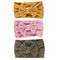 3pcs/lot Cable Knit Baby Girl Headband Bandeau Bebe Nylon Headbands for Newborn Girls Elastic Hair Band Baby Hair Accessories