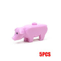 Compatible Mini Animals Building Blocks for Children MOC Turtles Bird Dolphin Fish Model Building Blocks Bricks Kids DIY Toys