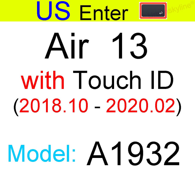 Keyboard Cover for Macbook Air 13 M2 Pro 13 M1 14 Max 15 16 Bar ID 17 Retina 11 Silicone Protector Skin Case A2337 A2442 A2681