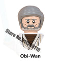 Disney Luke Skywalker Ahsoka Tano Building Block Yoda Obi-Wan Kenobi Sith Kylo Ren Count Dooku Starkiller Brick Figure Toy