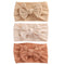 3pcs/lot Cable Knit Baby Girl Headband Bandeau Bebe Nylon Headbands for Newborn Girls Elastic Hair Band Baby Hair Accessories