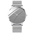 2022 Minimalist Men&#39;s Fashion Watches Simple Men Business Ultra Thin Stainless Steel Mesh Belt Quartz Watch relogio masculino