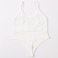 Seamless Women Bra Briefs Set Push Up Bra Crop Top High Waist Panties Sexy Lingerie Set Low Back Bralette Fitness Underwear Set