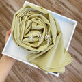 Wome&#39;s Scarves Malaysian Muslim Hijabs Wraps Pearl Chiffon Plain Solid Color Arab Modest Headscarf Rectangle Long Shawl 175x70cm