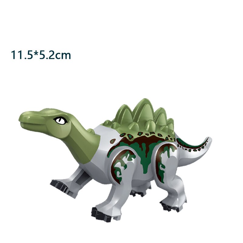Jurassic Dinosaur Building Blocks Toys Park Compatible Major Brand Gifts Simulation Animal Rex Raptor Ankylosaur Christmas Gifts