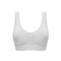Women&#39;s seamless Bra No pad Brassiere Underwear chest sleep yoga sports bra vest Big Size Top Cotton Bralette