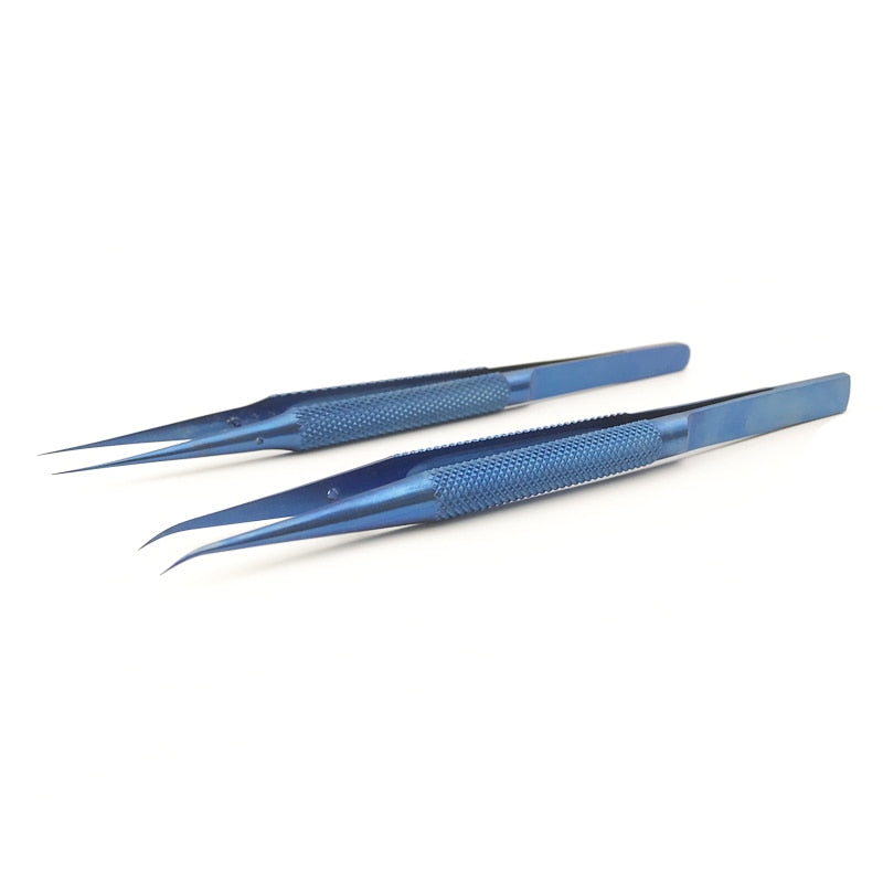 Tweezers Professional Maintenance Tool 0.15mm Edge Precision Fingerprint Tweezers Titanium Alloy Board Flying line FDDSYB
