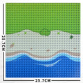 32*32 50*50 Dots Classic Base Plates Blocks DIY Small Size City Road Bricks Baseplates Construction Building Toys For Kids Gifts