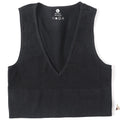 Vintage Crop Top Women Seamless Underwear Sexy Lingerie Female Tanks Vest Harajuku Deep V Neck Summer Camis Crop Top Camisole