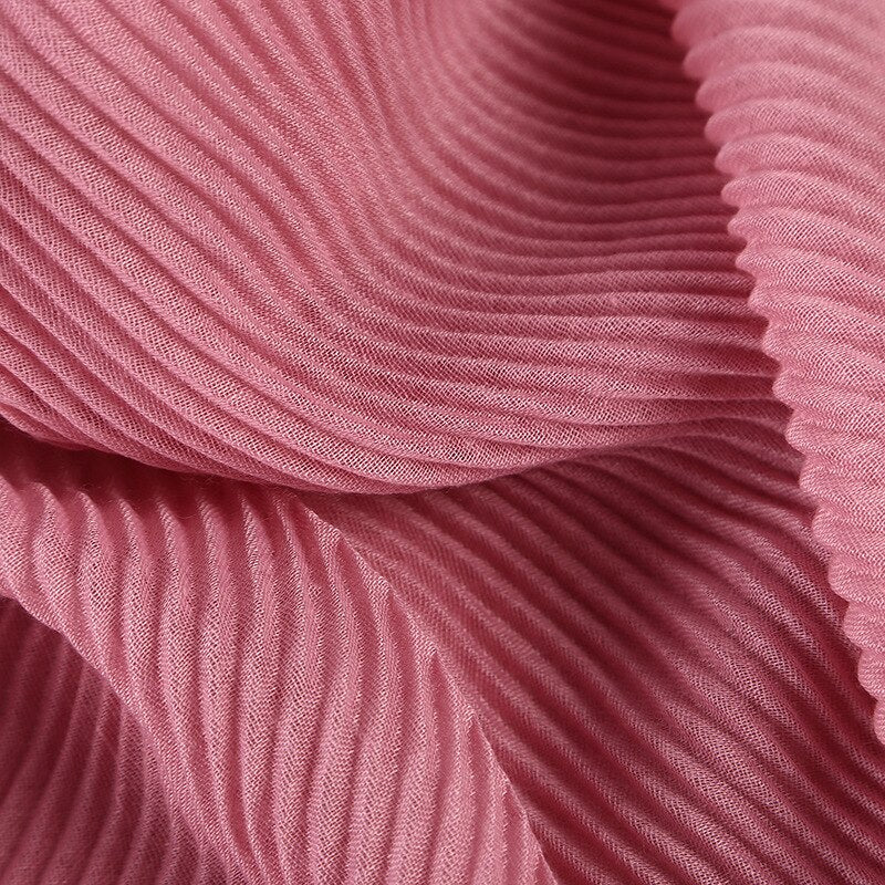 2021 NEW Flocked Bubble Cotton Scarf Hijabs For Muslim Women Soild Color Breathable Islamic Headscarf Arab Head Scarves