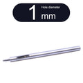 Round Punch Hollow Punch Steel Chisel Leather Puncher Cutting Tool for Belts, Metal Gaskets, Leather, Canvas (0.5mm To 60mm)