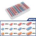 (30&amp;50Pieces) Lever Nuts-3 New style compact Splicing Connectors Quick Disconnect Wire Connectors AWG 24-12
