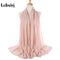 Muslim 2021 New Chiffon Hijab Scarf Women Solid Color Soft Long Shawls and Wraps Islamic Head Scarves Fashion turbante mujer
