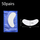 50pairs/pack Hydrating Eye Tip Stickers Wraps Eye Care Pad New Paper Patches Under Eye Pads Lash Under Eye Gel Patches