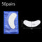 50pairs/pack Hydrating Eye Tip Stickers Wraps Eye Care Pad New Paper Patches Under Eye Pads Lash Under Eye Gel Patches