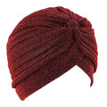Fashion Muslim Turban Scarf For Women Islamic Inner Hijab Caps Twisted Arab wrap Head Wraps Musulman Turbante Mujer