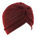 Fashion Muslim Turban Scarf For Women Islamic Inner Hijab Caps Twisted Arab wrap Head Wraps Musulman Turbante Mujer